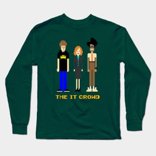 The IT Crowd - pixels Long Sleeve T-Shirt